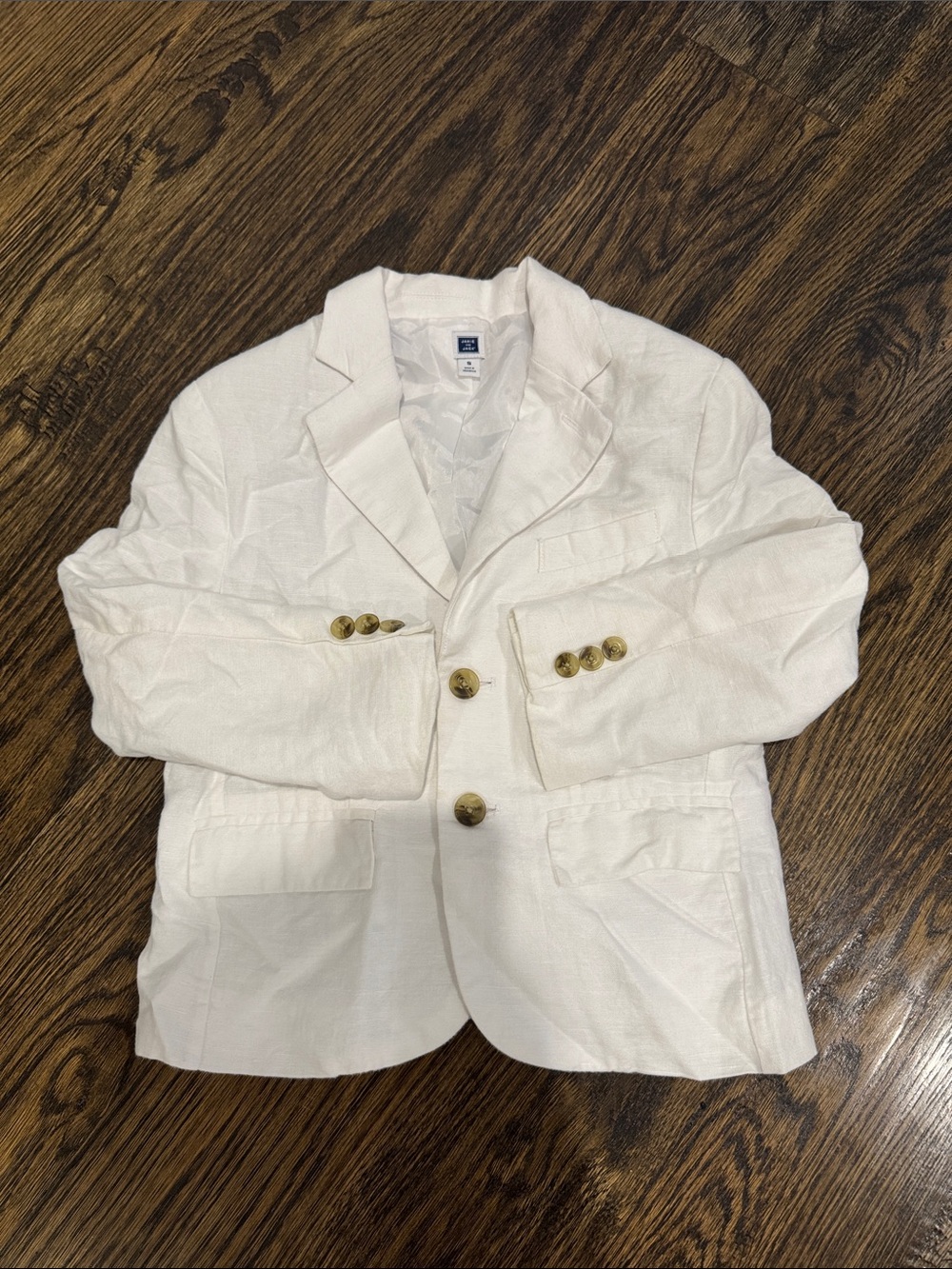 White suit jacket